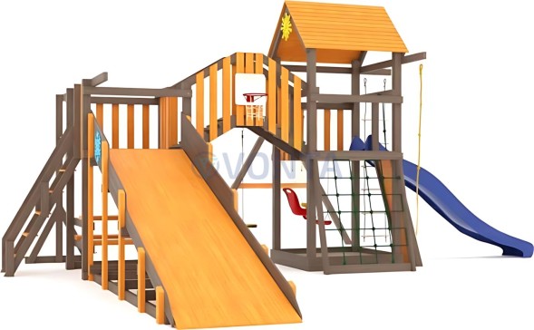 Всесезонная площадка IgraGrad С Мостик 1 SF2