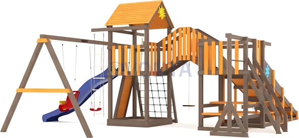 Всесезонная площадка IgraGrad С Мостик 1 SF2