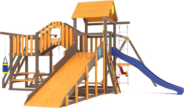 Всесезонная площадка IgraGrad С Мостик 1 SF1