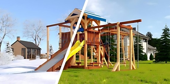 Детская площадка Савушка 4 Сезона 10