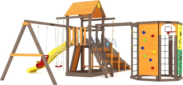 Всесезонная площадка IgraGrad С Gride с WorkOut SF2