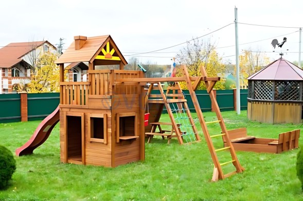 Детская площадка Выше Всех Крепость Викингов