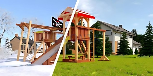 Детская площадка Савушка 4 Сезона 8