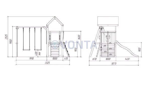 Детская площадка Савушка TooSun (Тусун) 2