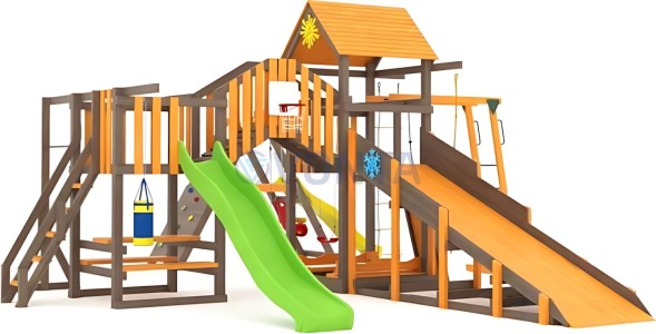 Всесезонная площадка IgraGrad С Мостик 2 SF2