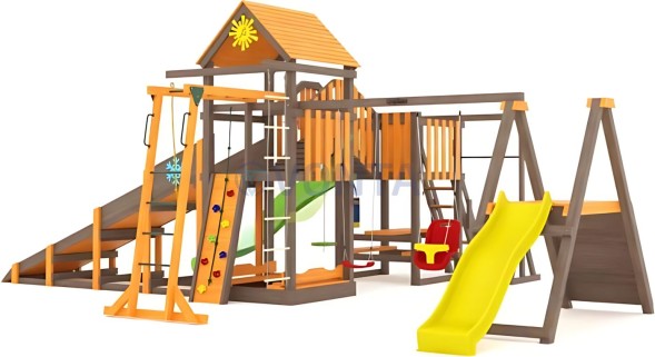 Всесезонная площадка IgraGrad С Мостик 2 SF2