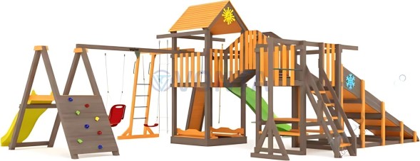 Всесезонная площадка IgraGrad С Мостик 2 SF1