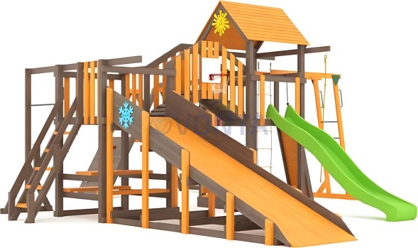 Всесезонная площадка IgraGrad С Мостик 2 SF1