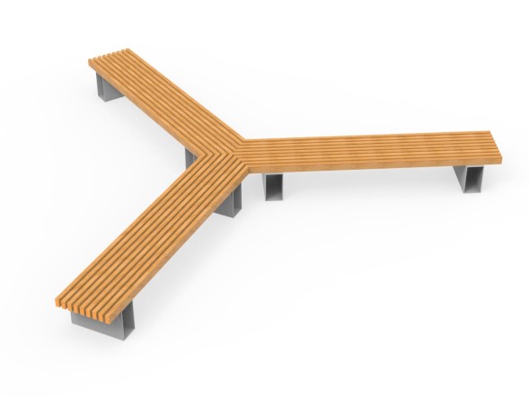 Скамейка «Луч 3», 123.16.03