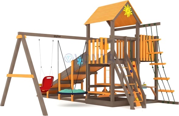 Всесезонная площадка IgraGrad С с балконом мод.1 SF