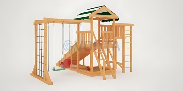 Детская площадка Савушка Мастер 4 (4 сезона)