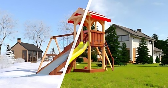 Детская площадка Савушка 4 Сезона 2