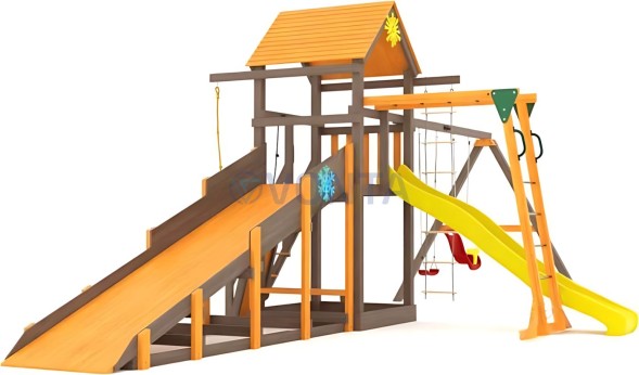 Всесезонная площадка IgraGrad С Gride с рукоходом SF2