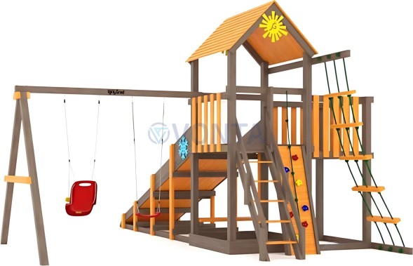 Всесезонная площадка IgraGrad С с балконом SF