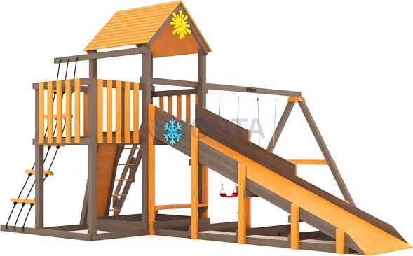 Всесезонная площадка IgraGrad С с балконом SF