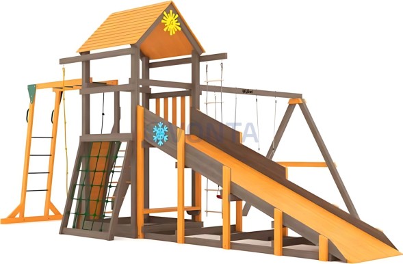 Всесезонная площадка IgraGrad С Gride с рукоходом SF1