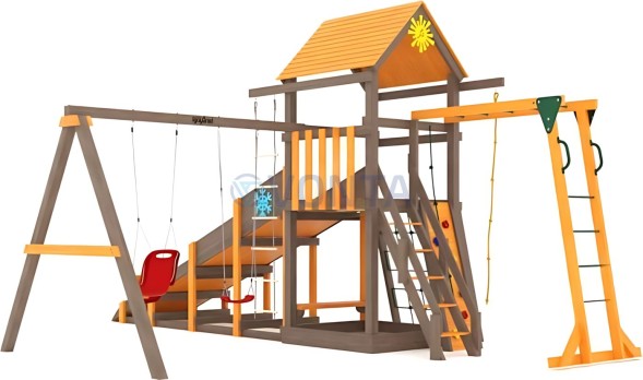 Всесезонная площадка IgraGrad С Gride с рукоходом SF1