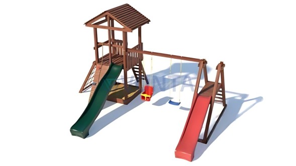 Детская площадка CustWood Family F12