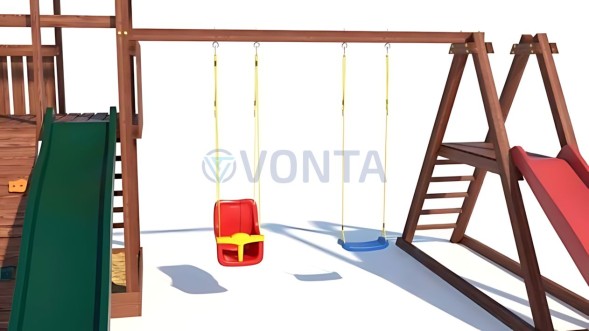 Детская площадка CustWood Family F12