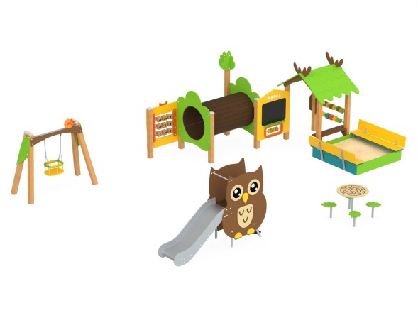 Игровой комплект «Зверята», 312.01 исп.2