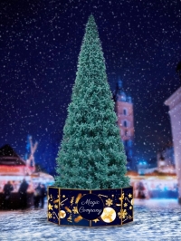 Уличные искусственные ёлки