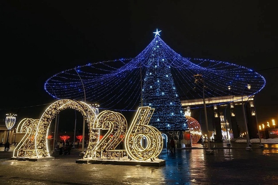 Елка на ВДНХ от VK