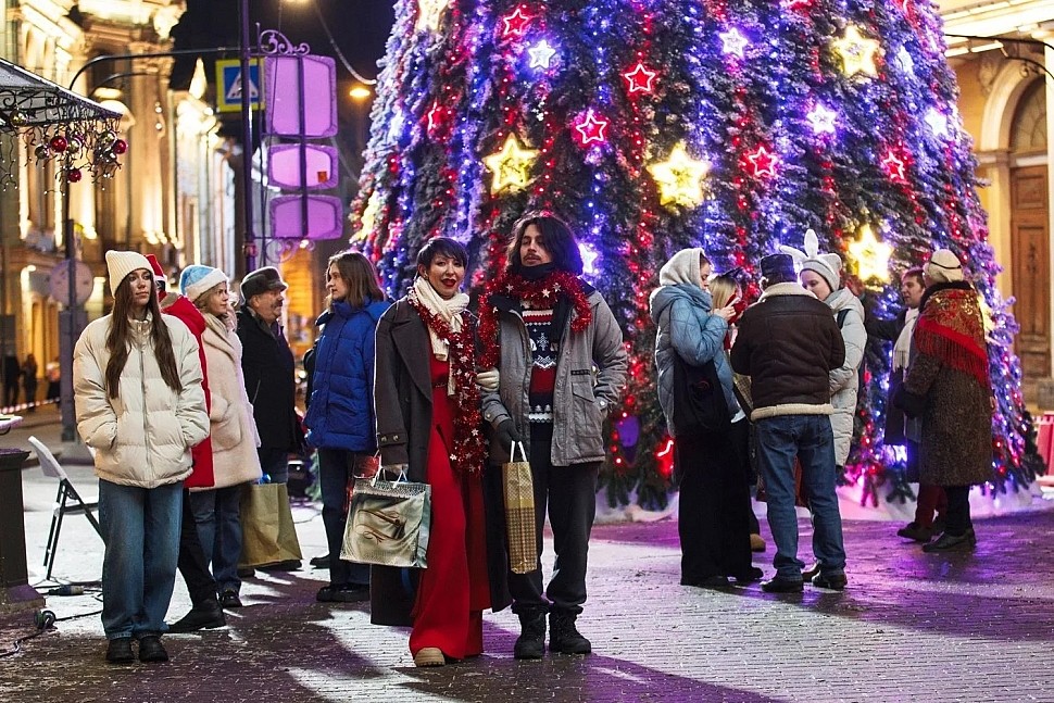 Елка для фильма "Письмо Деду Морозу"