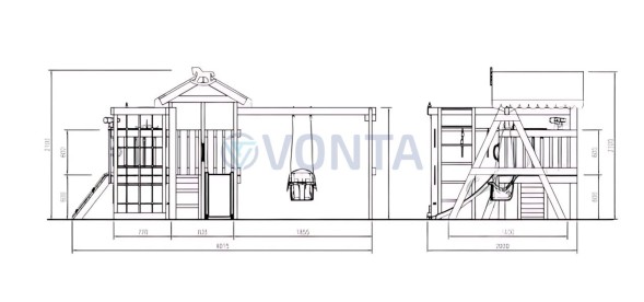 Детская площадка Савушка Baby play 11