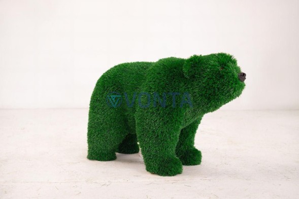 Топиари медведь Стик — газон Deluxe Green