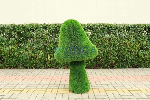Топиари композиция грибы сказочные — газон Deluxe