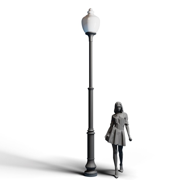 Фонарь уличный Лотос 1