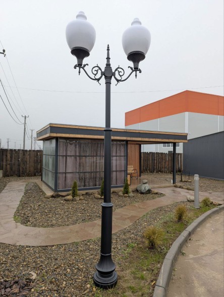 Фонарь уличный Лотос 1