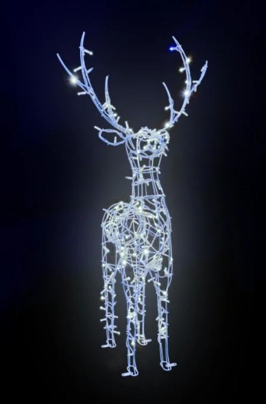 Световая фигура «Лесной олень» серия "Каркас"