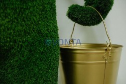 Топиари медведь Михайло рыбак — газон Eco