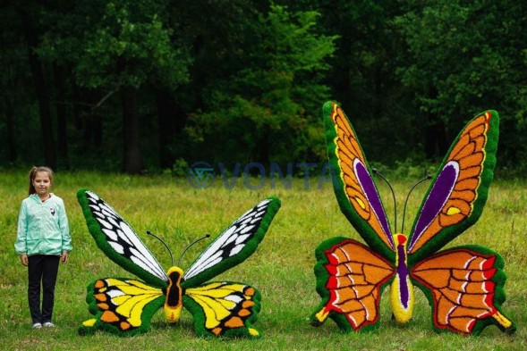 Топиари бабочка Королева III — газон Eco