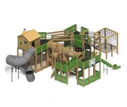 Игровой комплекс “Хижина в лесу”, ИК-110