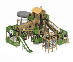 Игровой комплекс “Хижина в лесу”, ИК-110