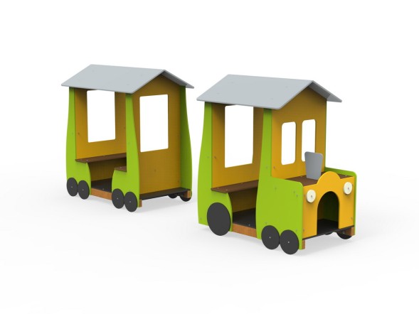 Игровой модуль «Паровозик с вагоном», 371.08 исп.1