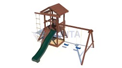 Детская площадка CustWood Family F4