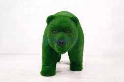 Топиари медведица мама, h=110см — газон Deluxe Green