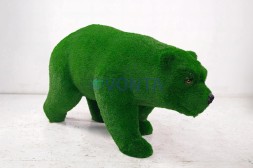 Топиари медведица мама, h=110см — газон Deluxe Green