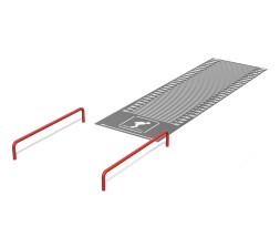 Комплекс для выполнения испытания «Прыжок в длину с места толчком двумя ногами», СО-05Г