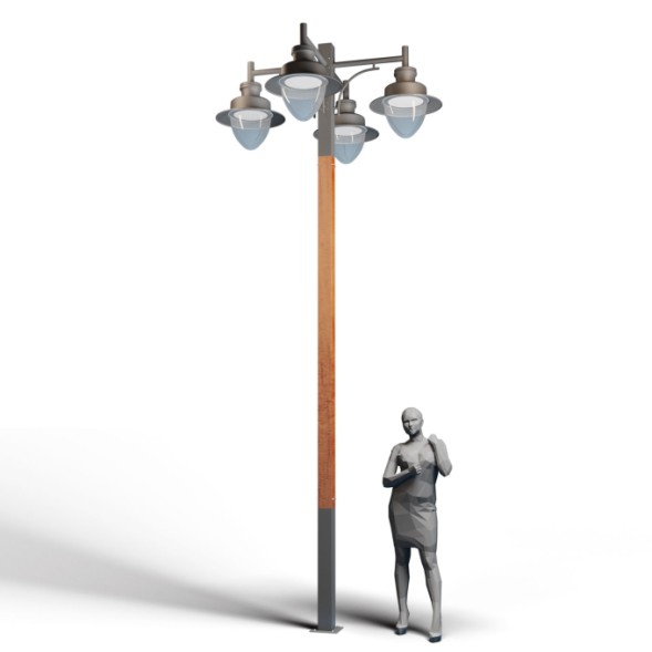 Фонарь уличный Мальта - 4