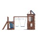 Детская деревянная игровая площадка для улицы дачи CustWood Scout SC9
