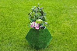 Топиари вазон грани — газон Eco