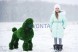Топиари собака пудель — газон Deluxe