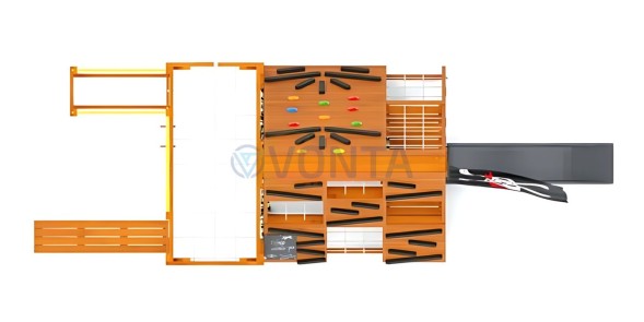 Спортивный домик Савушка База-6