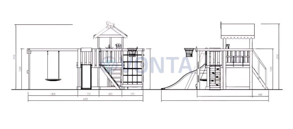 Детская площадка Савушка Baby play 15