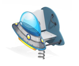 Качалка на пружине “НЛО”, КБ-20