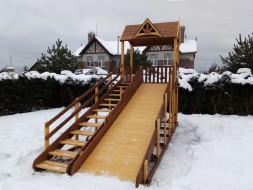 Зимняя горка Норд 2